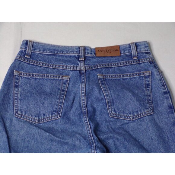 ANN TAYLOR Classic Straight Leg Jeans Size 10 - Picture 4 of 6